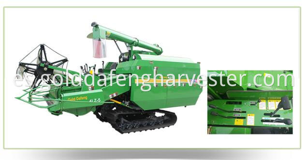 Self-propelled full feed rice combine harvester-Control system